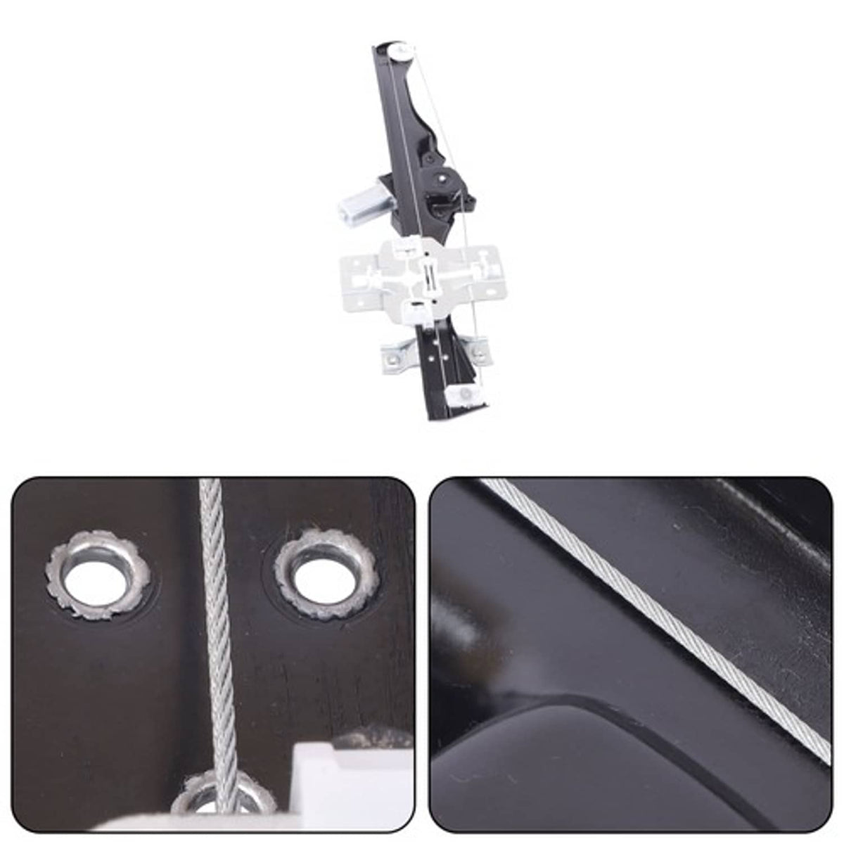 Solid Spare Electric Window Actuator Assembly FR w/ Motor For Buick Enclave 08-17 751-820