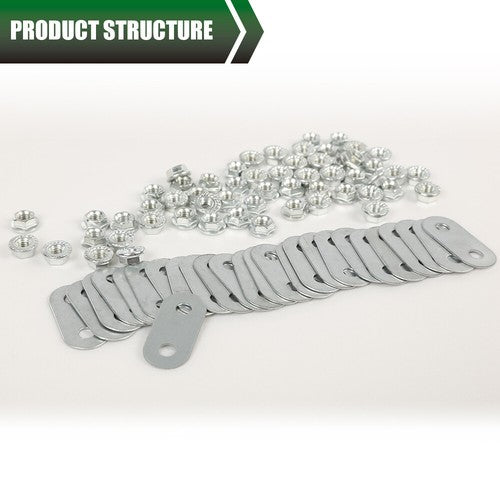 Solid Spare 26pcs Hybrid Battery Bus Bars With Nuts Fit For 2004-2015 Toyota Prius