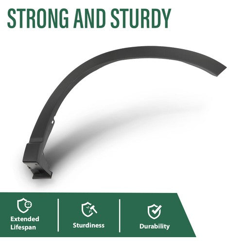 Solid Spare Fit For 19-21 Subaru Forester Front Left+Right Fender Flare Wheel Arch Molding