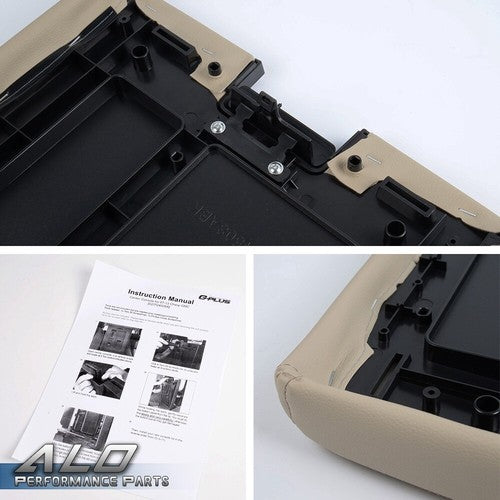 Solid Spare Center Console Lid Arm Rest Latch Fit For 2007-2013 Chevy GMC GM Part Tan Beige