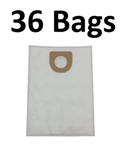Solid Spare (36) HEPA Bags for Hoover Windtunnel, Cloth Type Y, 43655082 AH10040 4010801Y