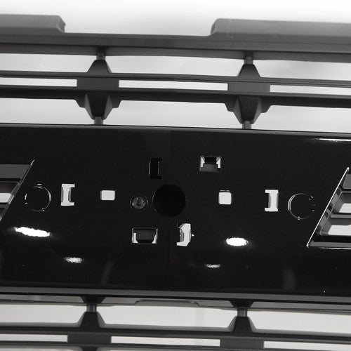 For Chevrolet Silverado 1500 2019 2020 2021 Front Bumper Grill Gloss+Matte Black
