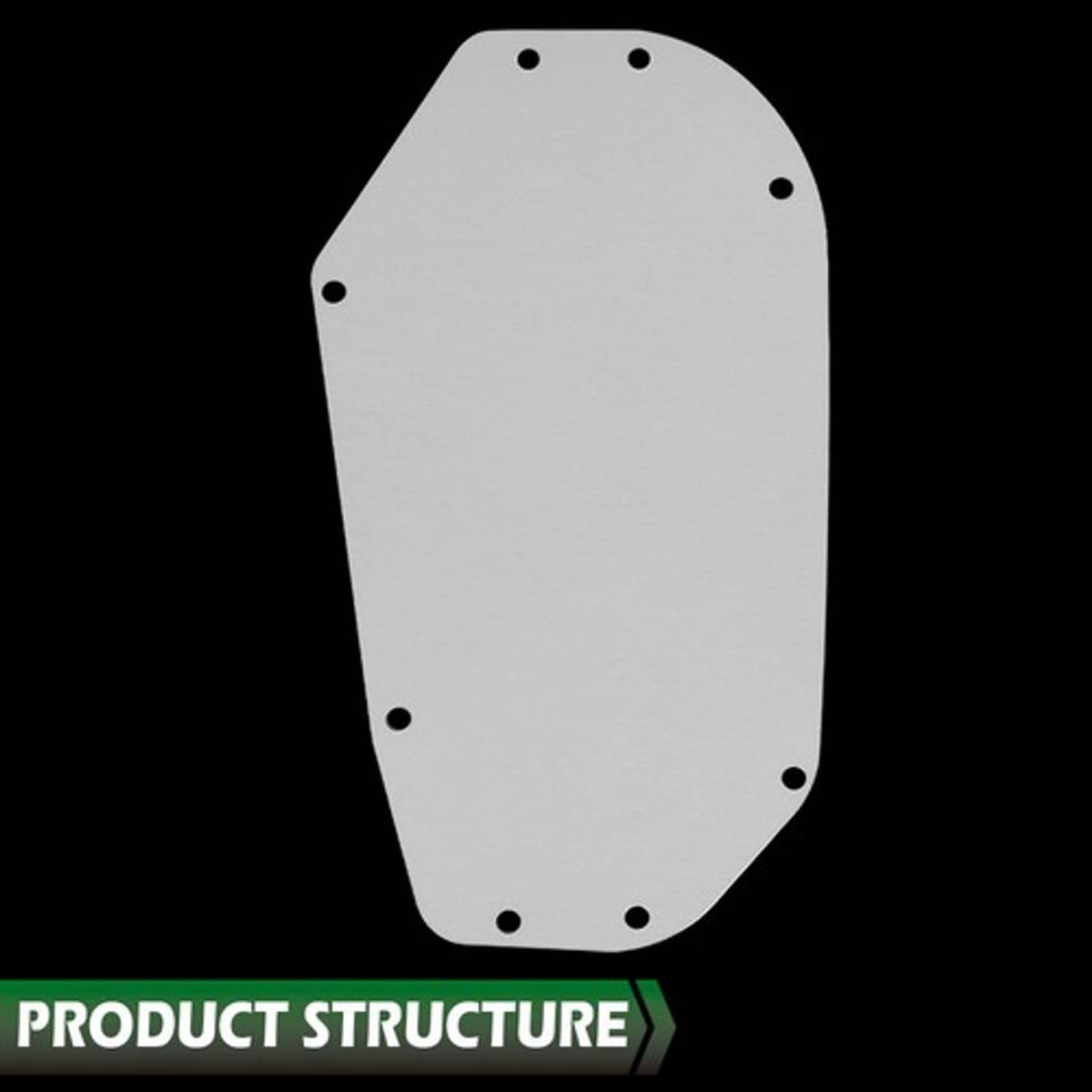 Solid Spare Fit For 66-67 Chevelle Aluminum A/C Heater Delete Panel Plate Blower Cover