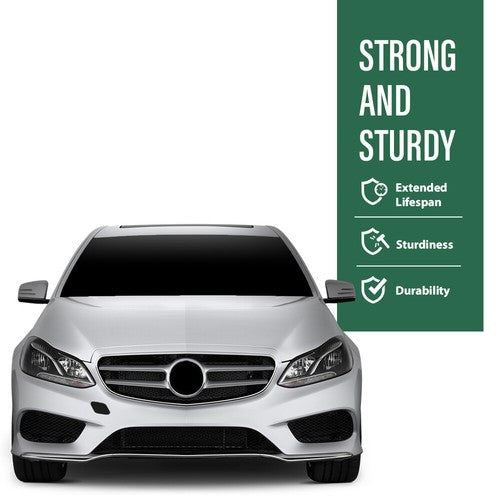 Solid Spare Fit For 14-16 Mercedes W212 E-Class Sedan Wagon Front Bumper Tow Hook Eye Cover