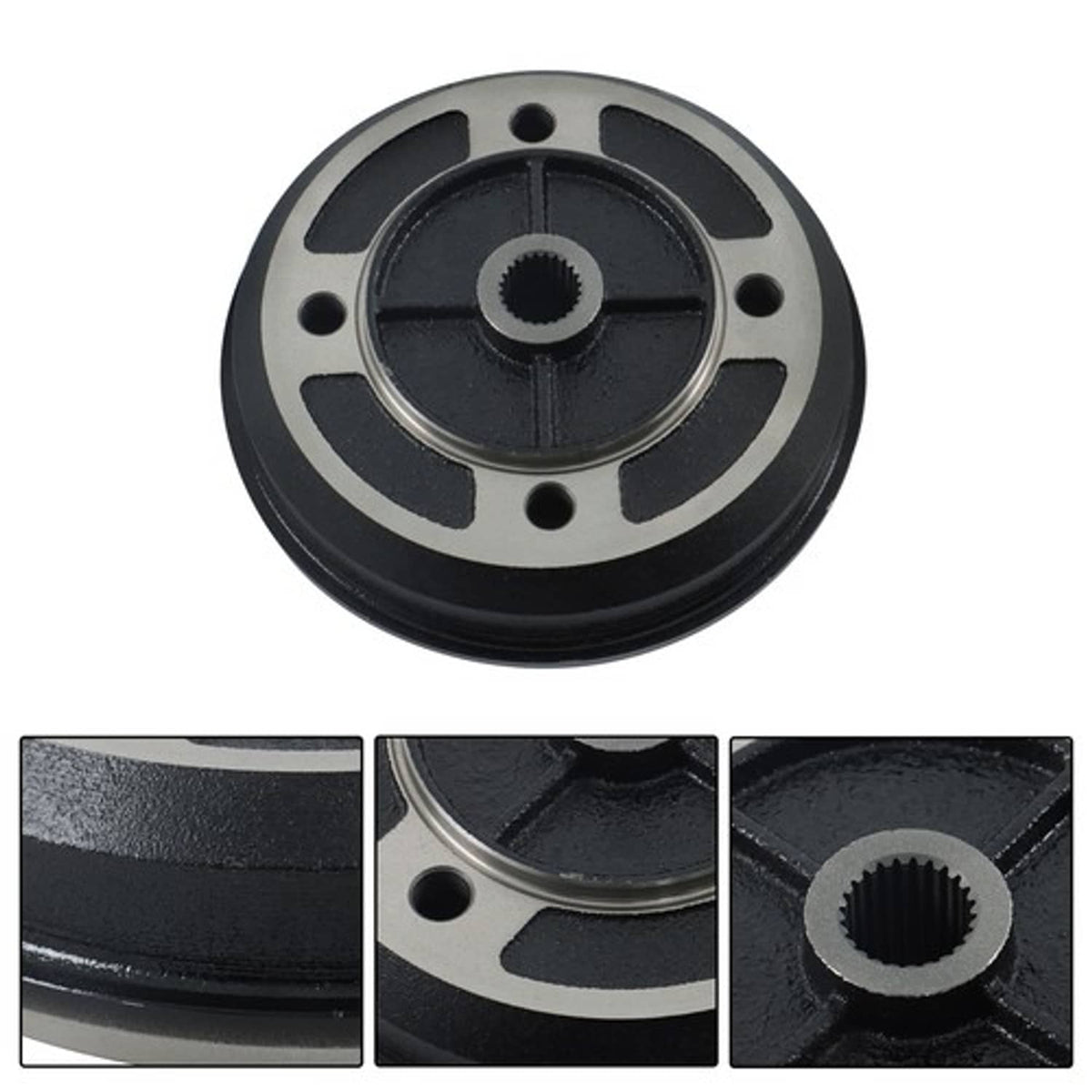 Solid Spare For Kawasaki Mule 2500 2510 2520 1994-2000 41038-1226 Rear Brake Drum New