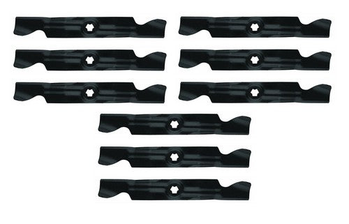 Solid Spare (9) Mulcher Mower Blades for Cub Cadet RZT50 742-04053A 742-04053B 3 Sets of 3