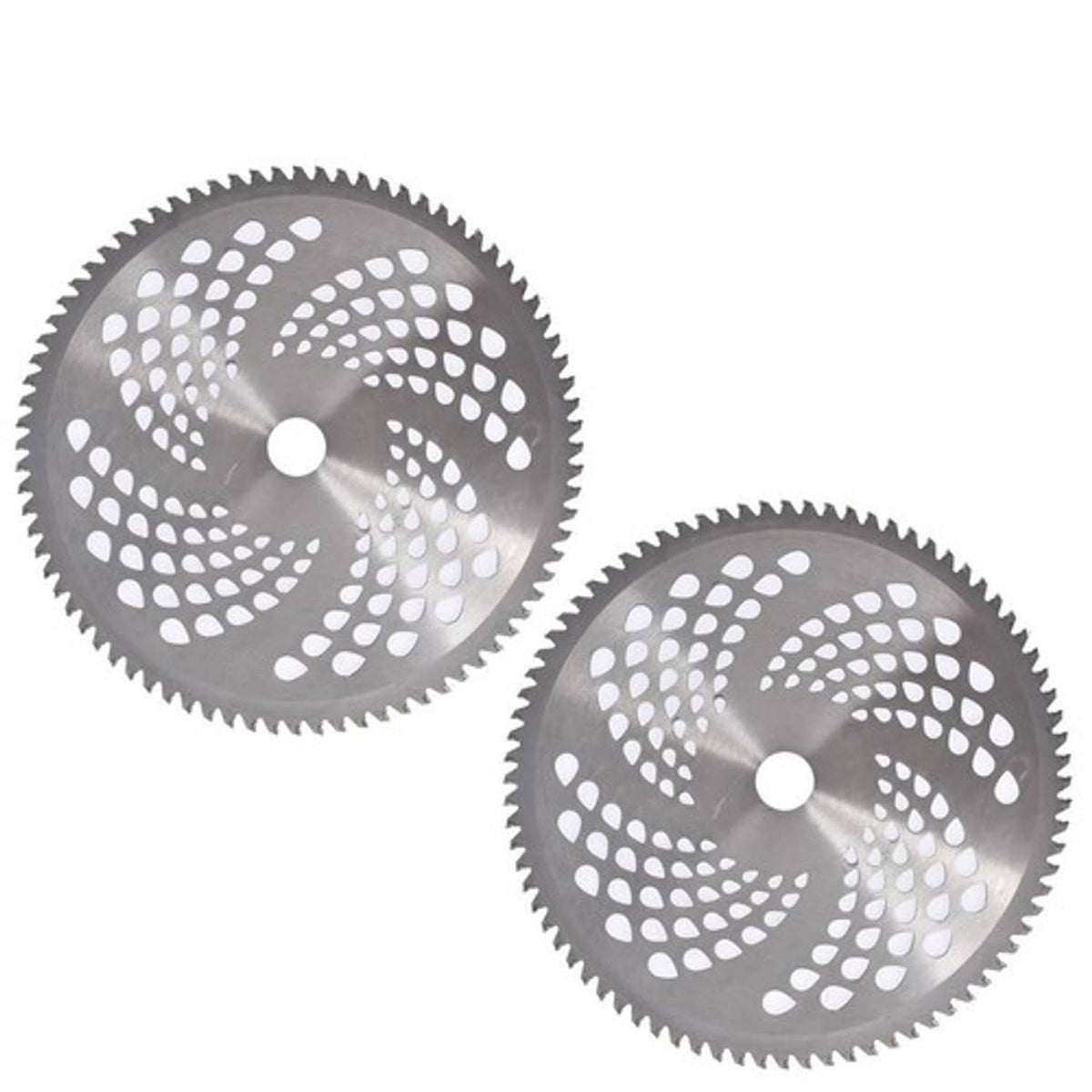 Solid Spare 2 PK -10" x 80T Carbide Tip Brush Blades for Cutter, Trimmer, Weed Eater