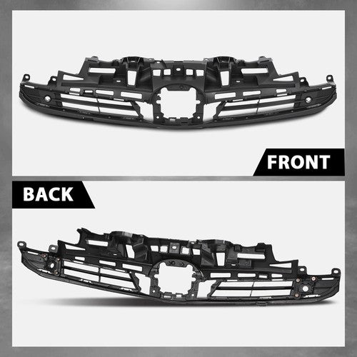 Solid Spare Front Upper Grille w/ Parking Sensor Hole Fit For 19-22 Toyota Prius TO1200448