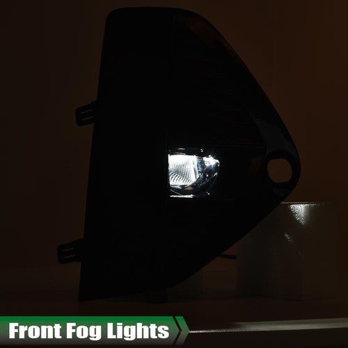 Solid Spare Fit For 2019-2021 Nissan Murano LED Fog Lights Driving Bumper Lamps Left+Right