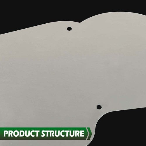 Solid Spare Fit For 1973-1977 Pontiac Astre H Body Aluminum A/C Heater Delete Panel Plate