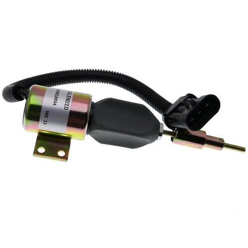 Solid Spare Fuel Shutoff Solenoid F1HZ-9N392A F1HZ-9N392-A 12V F1HZ9N392A for Ford 7.8L