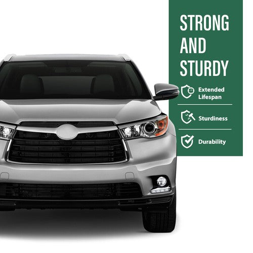 Solid Spare Fit For 14-19 Toyota Highlander Aluminum Front Bumper Reinforcement 520210E050