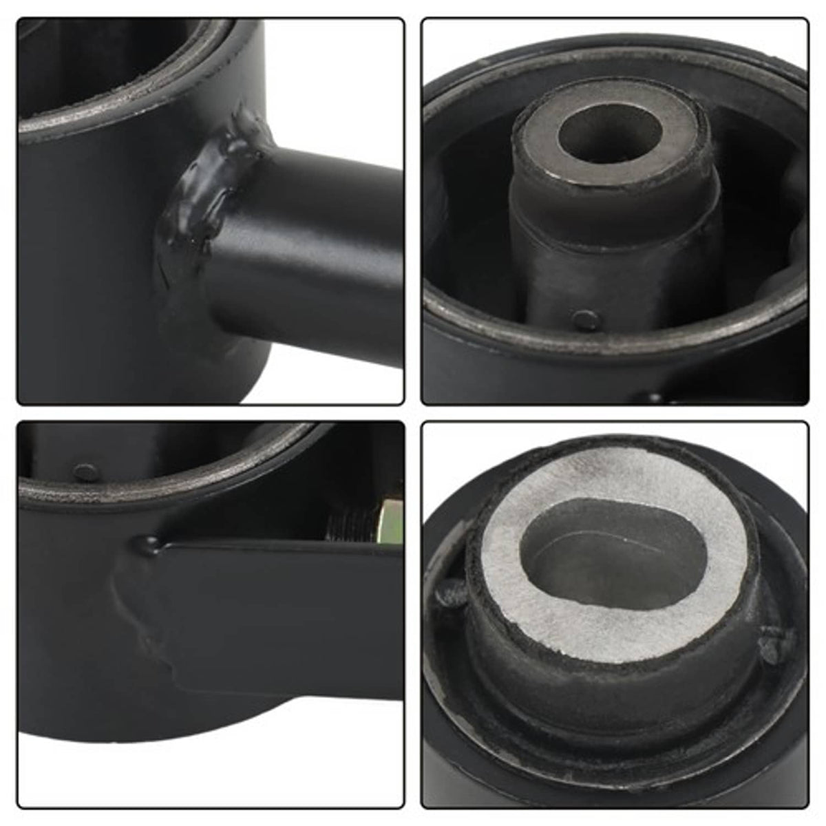 Solid Spare For 2007-2018 Tiida 1.8L l4 New 4× Engine Motor & Trans Mounts Set