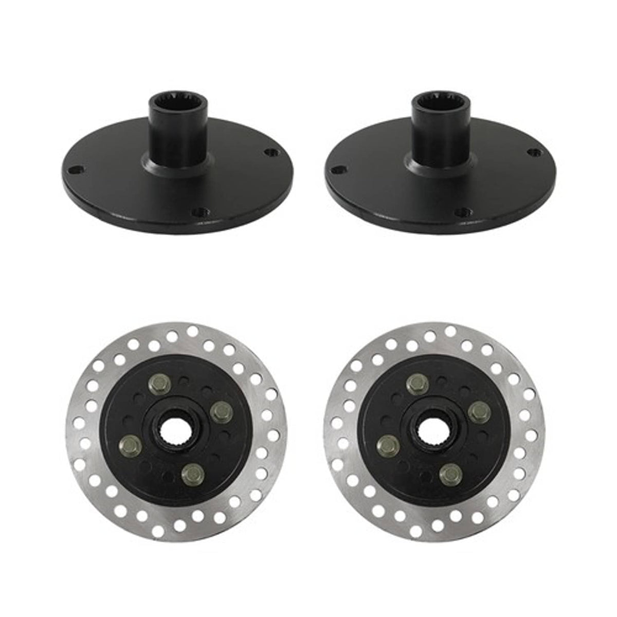 Solid Spare US 40"Rear Axle Kit Electric Brushless Differential 1000W Motor With 4 Stud Hub