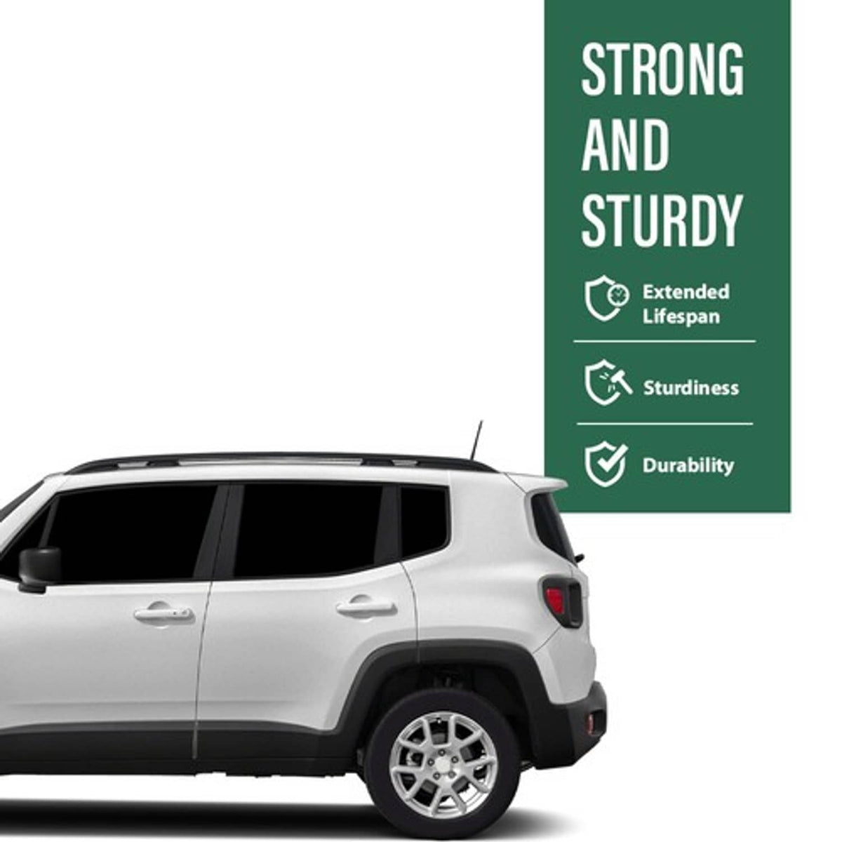 Solid Spare Fit For 2015-2023 Jeep Renegade Door Side Molding Driver Side | Rear | Lower