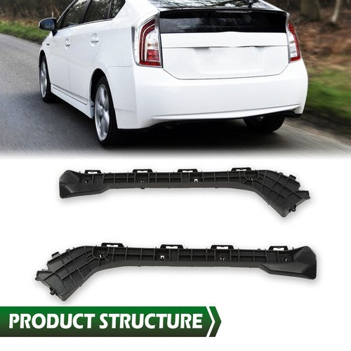 Solid Spare Fit For 2010-2015 Toyota Prius Rear Bumper Retainer Bracket Left+Right Side
