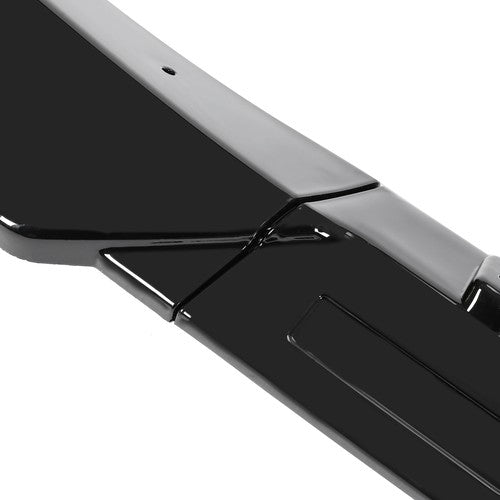 Solid Spare Gloss Black Front Bumper Lip Splitter For Mercedes Benz W204 Sport C Class 08-14