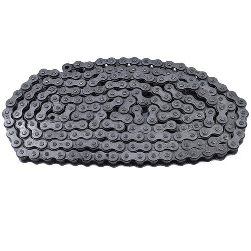 Solid Spare #50 10 Feet carbon stell Roller Chain With 1Connecting Links Pitch Size 0.625"