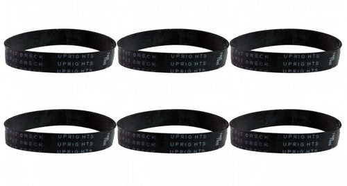 Solid Spare (6) Belt for Oreck XL Gold Series Graphite Replacement
