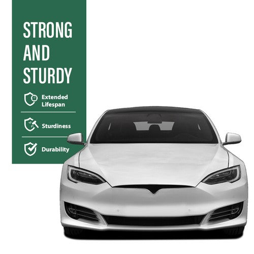 Solid Spare Fit For Tesla Model S 16-21 Front Driver Air Shutter Active Grill LH Left Side