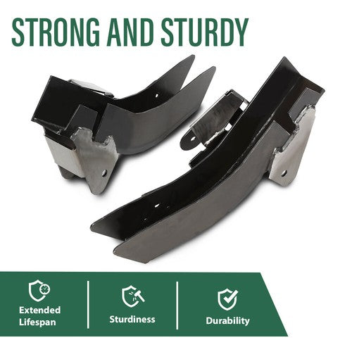 Solid Spare Fit For 97-06 Jeep Wrangler TJ Frame Rust Repair Kit Rear Trail Control Arm
