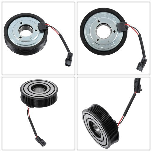 Solid Spare A/C AC Compressor Clutch Kit for Nissan Quest 11-15 Nissan Murano 09-14 3.5L V6