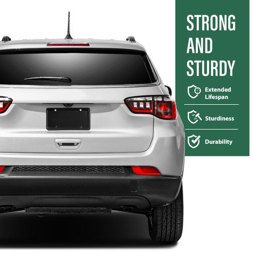 Solid Spare Fit For 2017-2023 Jeep Compass Rear Bumper Tow Hook Plug Cover 5UP67RXFAB