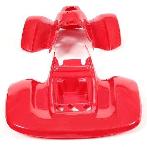 Solid Spare FOR HONDA TRX90 93-05 RED ABS PLASTIC FRONT & REAR FENDERS SET