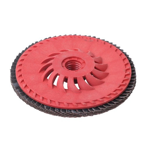 Solid Spare 10 PCS Type 29 Ceramic Grain Flap Sanding Discs 4-1/2" x 7/8" 80 Grits