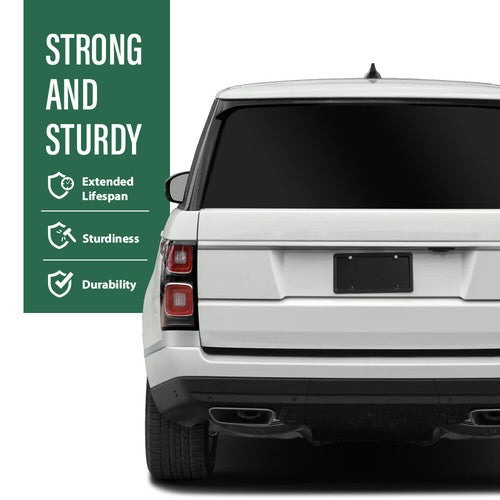 Solid Spare Fit For 2013-2022 Land Rover Range Rover Rear Bumper Side Cladding Trim Silver