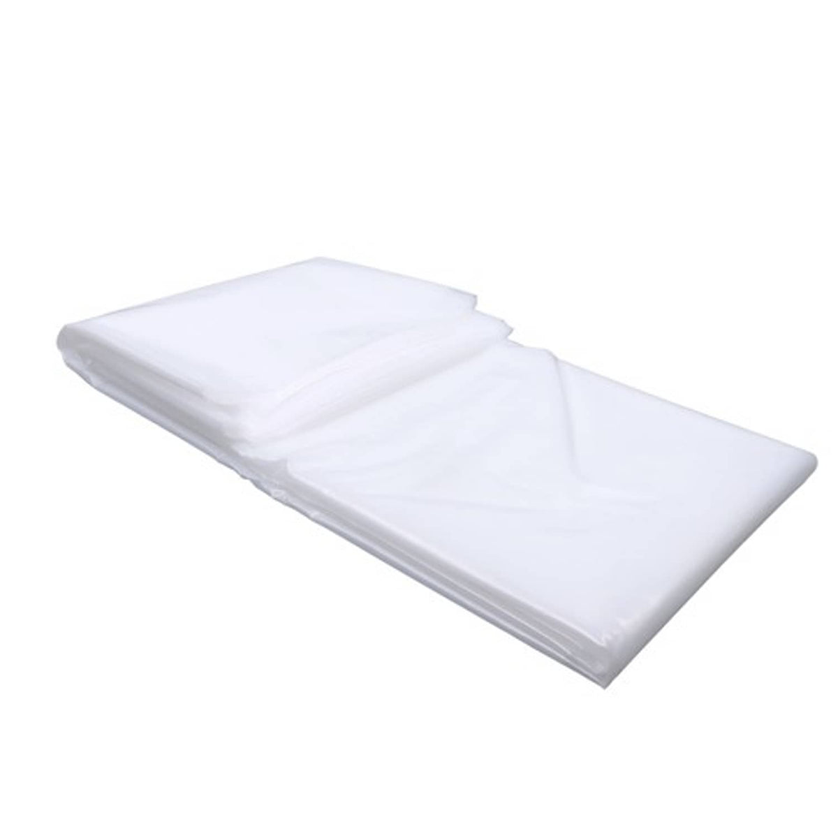 Solid Spare Clear Greenhouse Plastic Sheeting -6 mil UV Resistant Polyethylene 14 × 25 FT US