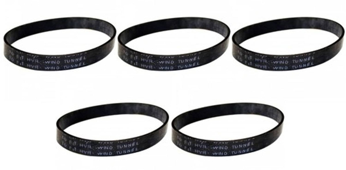 Solid Spare Vacuum Belts for Hoover Windtunnel UH-70110 Rewind T Series Stretch Belts 5 Pk