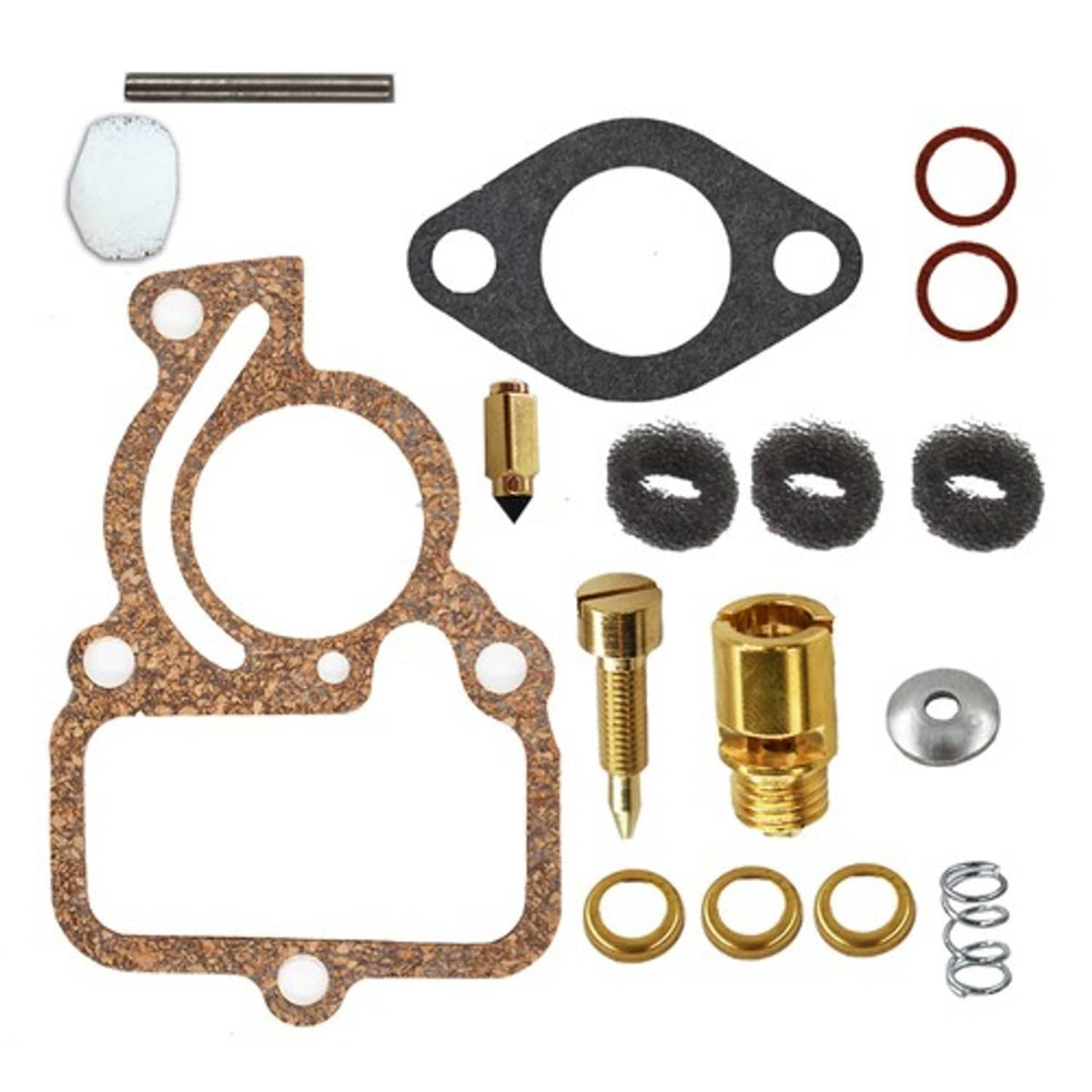 Solid Spare Carburetor Rebuild kit For Farmall CUB International Tractor Carb Repair Kit
