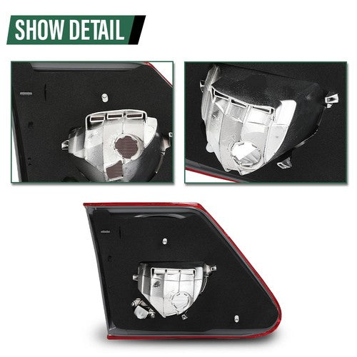 Solid Spare Rear Inner Tail Lights Fit For 2011 2012 2013 Toyota Corolla Left+Right Side