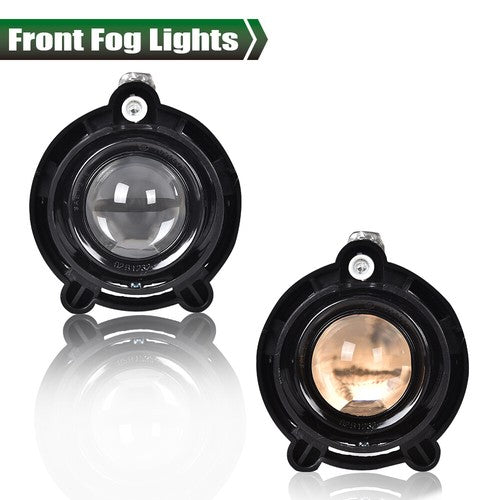 Solid Spare Fit For 16-18 Chevy Cruze Bumper Projector Fog Lights Driving Lamps W/ Switch