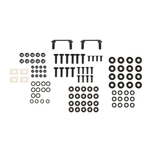 Solid Spare Black Brush Grille Guard W / Hardware For 2002 03 04 05 Ford Explorer 4DR 4-Door
