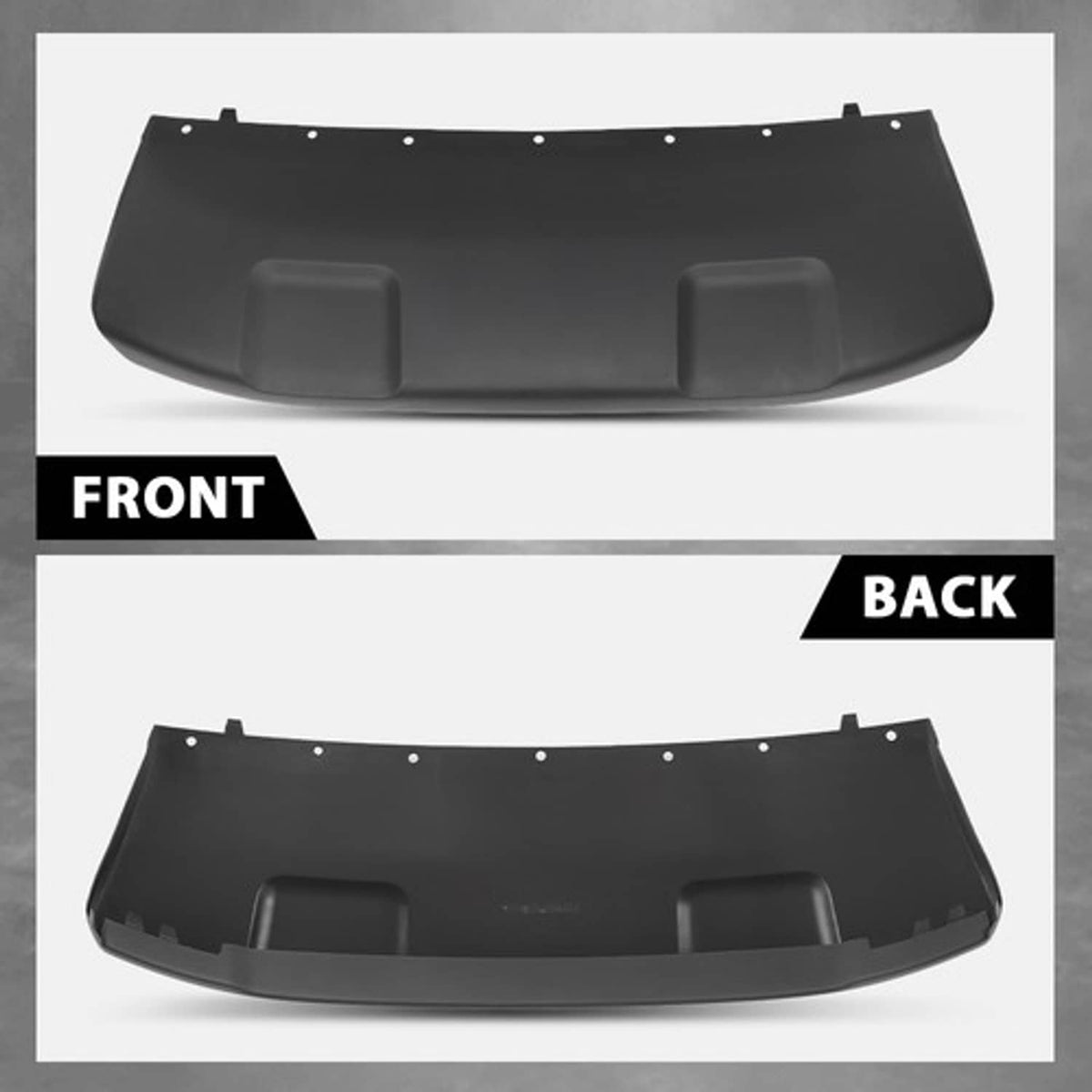 Solid Spare FO1015129 Front Skid Plate Fit For 18-22 Ford EcoSport Without Fog Lamps