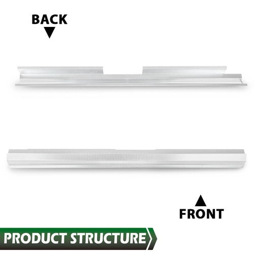 Solid Spare Slip-on Rocker Panel Left & Right Fit For 84-01 Jeep Cherokee Wagoneer 4-Door