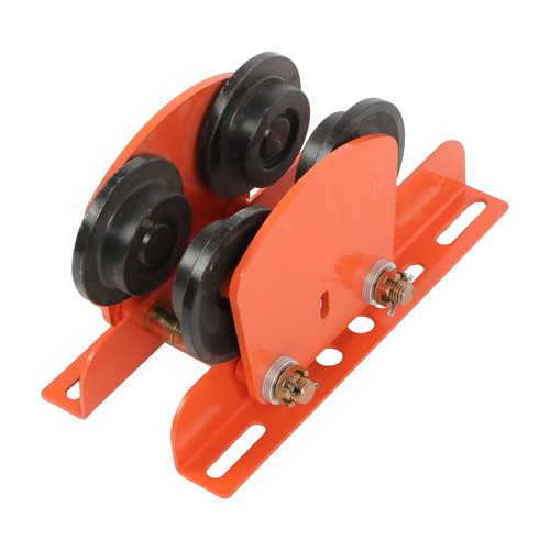 Solid Spare 2200lbs/1 Ton I-Beam Manual Trolley Double Wheels 2.68"-4.33" Adjustable