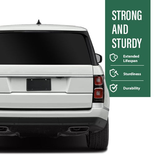 Solid Spare Fit For 13-22 Land Rover Range Rover Rear Bumper Right Side Cladding Trim Silver