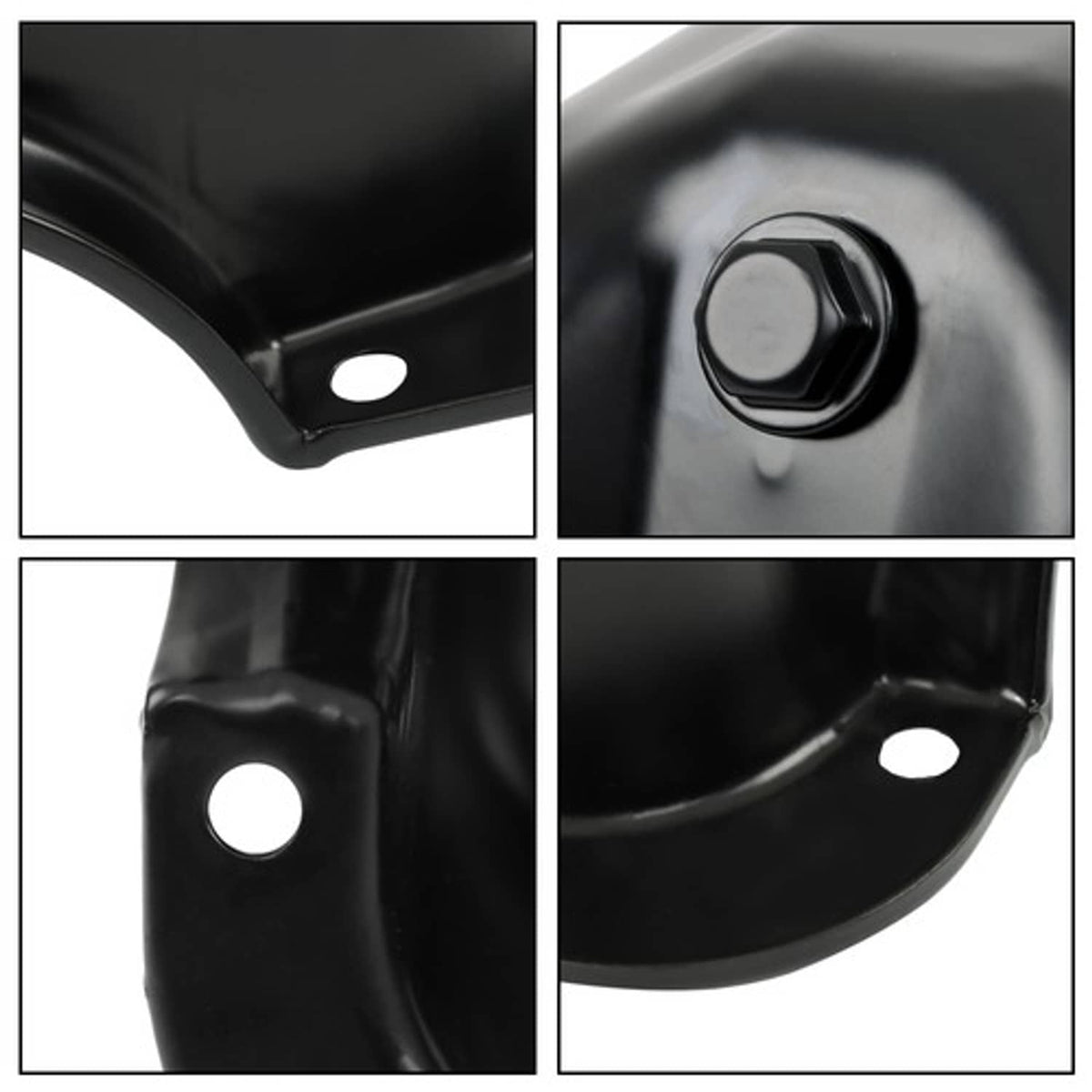 Solid Spare Durable For Ford F-250 F-150 1980 1981-1996 5.0L V8 264-002 1PC Engine Oil Pan