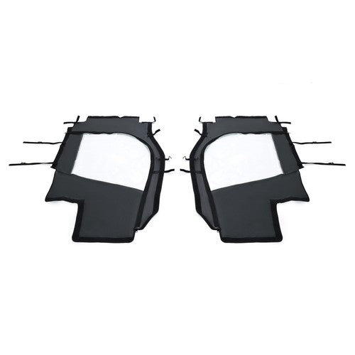 Solid Spare Left & Right Soft Door Enclosure Kit For Kubota RTV900 / RTV1120 / RTV1100 08-14