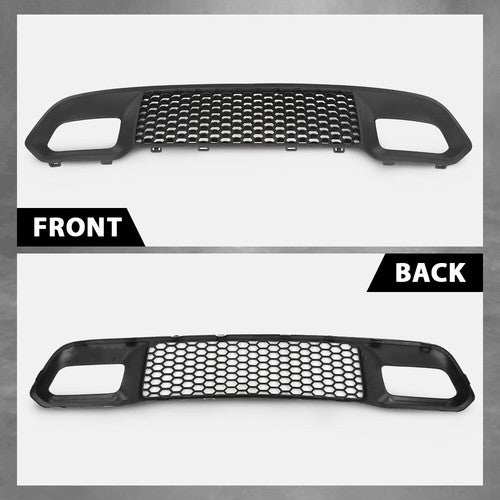 Solid Spare Front Lower Bumper Grille Grill Fit For 2017-2019 Jeep Grand Cherokee 68310773AB