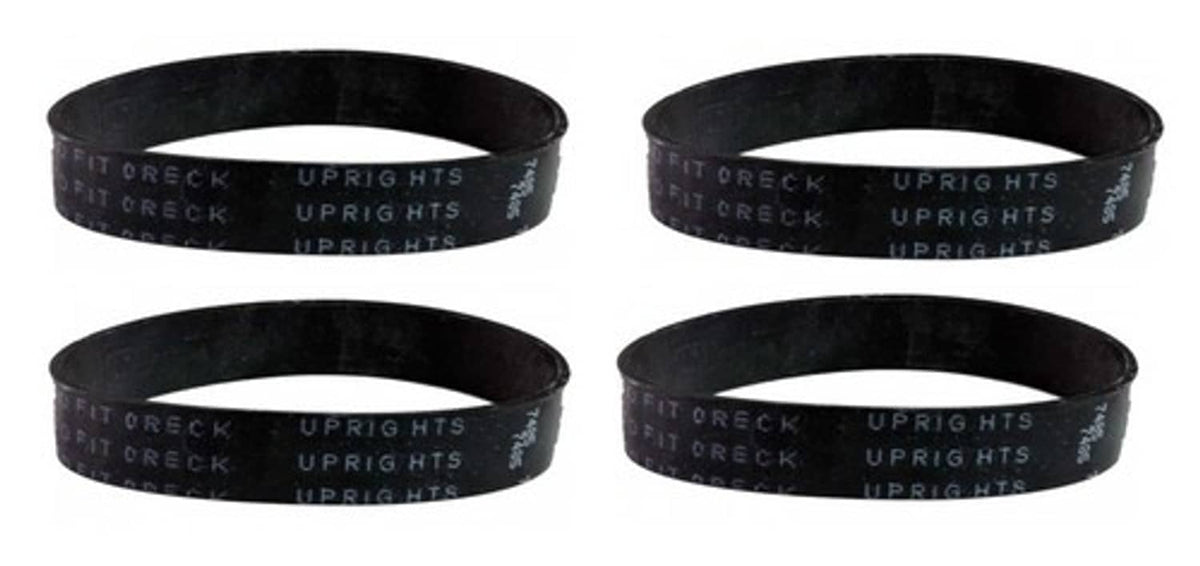 Solid Spare Vacuum Cleaner Belt 4 pack for ORECK XL Upright