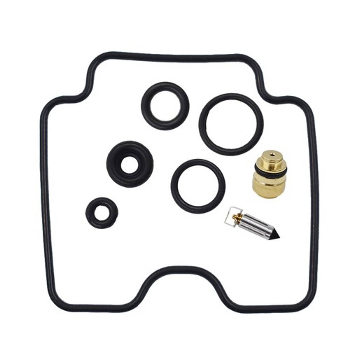 Solid Spare New 2 Carb Carburetor Rebuild Kit Fit for Yamaha XVS1100 Drag Star BT 1100