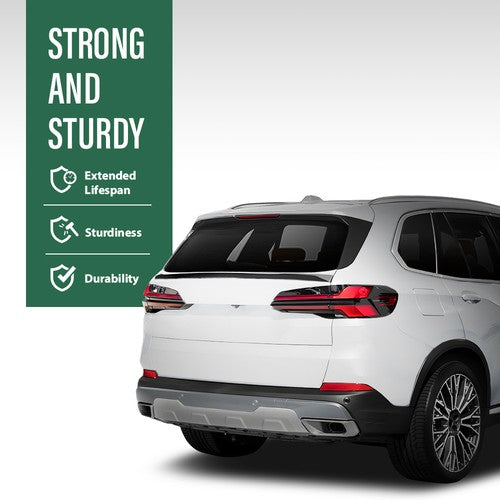 Solid Spare Rear Trunk Spoiler Wing Body Kit Fit For 2019-2024 BMW X5 G05 Gloss Black