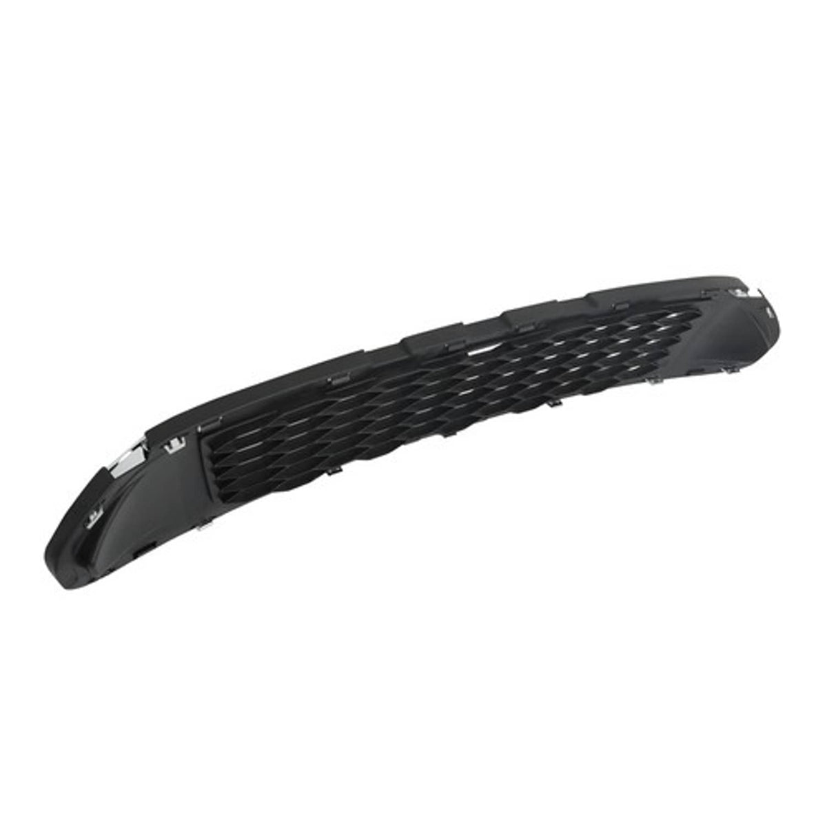 Solid Spare Front Lower Grille Grill&Chrome Molding Trim For 2010 11 2012 Ford Fusion Sport