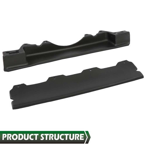 Solid Spare Front & Rear Bumper Fillers Fit For 80-92 Cadillac Deville Fleetwood Brougham