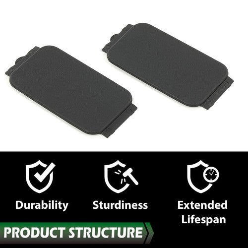 Solid Spare 4*Side Truck Bed Molding Plug Hole Cover Fit For 15-23 Ford F150/17-23 F250 F350
