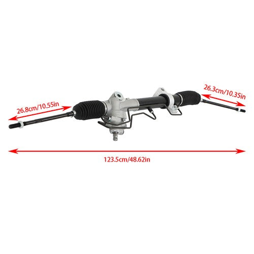 Solid Spare Aluminum Power Steering Rack & Pinion 490018J000 For Nissan Altima 2.5L 2002-06